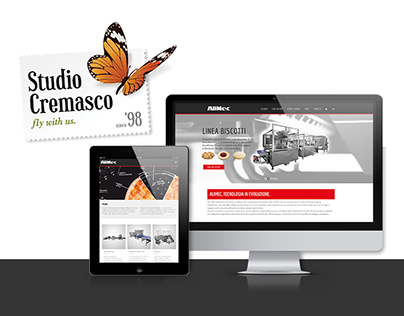 Studio Cremasco - Alimec / Web Design