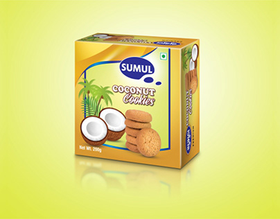 Sumul Dairy Cookies Box Packaging