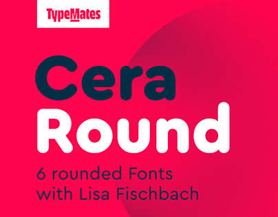Cera Round Pro Typeface