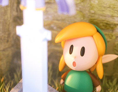 If little Link saw the big Master Sword in Zelda BOTW