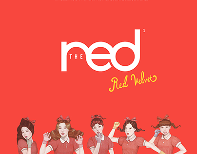 Red Velvet - 'The Red' Album Cover Redesign
