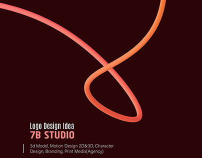 LOGO DESIGN IDEA FOR A 3D DESIGN AGENCY.