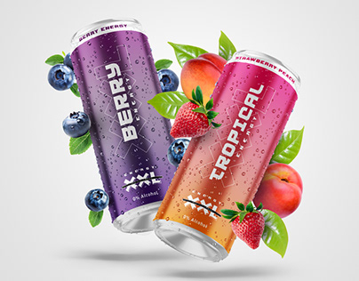 XXL Energy 2 New Flavors - Billboards and SM designs