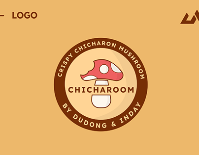 Chicharoom | Crispy Chicharon Mushroom Logo
