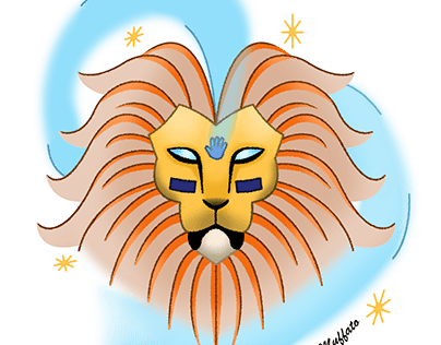 Logotipo - Leo & Aquarius (Leão & Aquário)