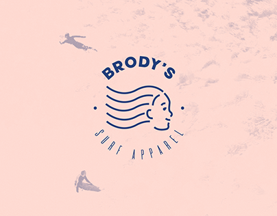 Brody's Surf Logo and Branding Design Concept
