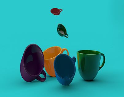 Colorful Teacup