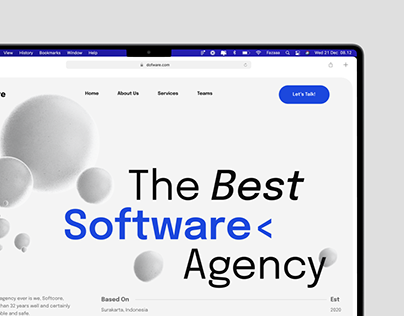 Dofware - Software Agency Landing Page