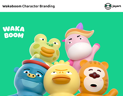 Wakaboom Character Branding 哇咔团IP品牌介绍
