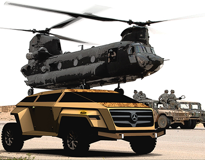 Mercedes Military Truck