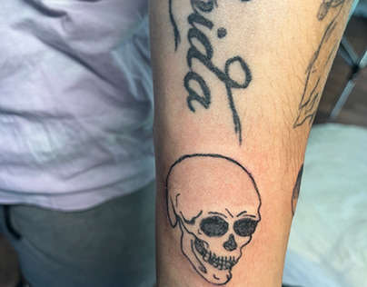 Tattoo sleeve in progress