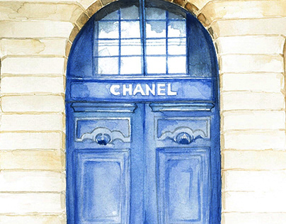 Doors. A watercolour collection.