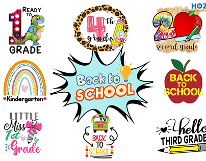 🤓 New designs updated: Back To School PNG 🏫✏️