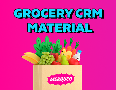 Grocery CRM material
