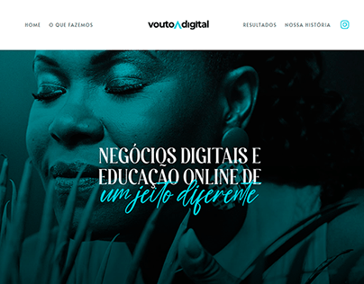Site institucional | Vouto Digital