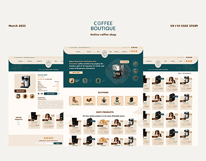 UX/UI Case Study on Online Coffee Shop