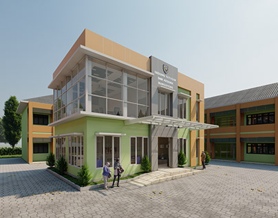 Gedung Yayasan SMK Margoyoso Pati Alt.1