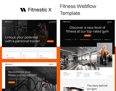 Fitnestic X - Fitness Webflow Template