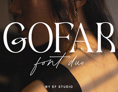 FREE | Gofar - Modern Contemporary Font Duo