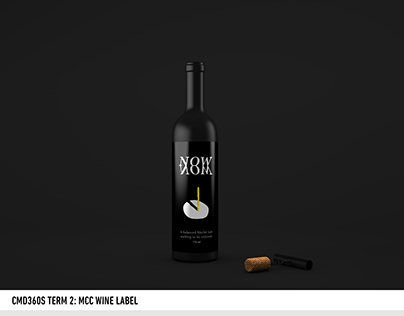 T2: MCC Wine Label