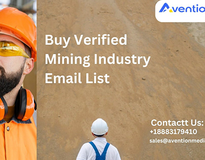 Mining Industry Email List