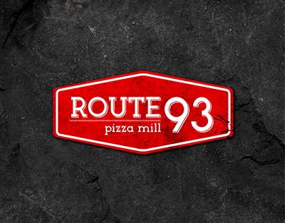 Route 93 Pizza Mill - Logo Design