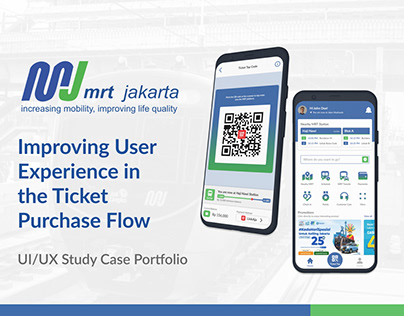 MRT Jakarta Apps Redesign