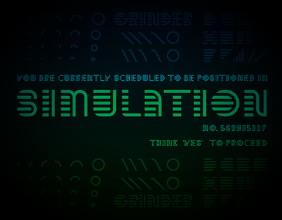 Simulation Typeface