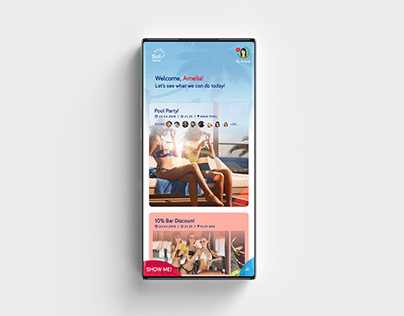 Mobile Application UX and UI Design for Melia Hotels