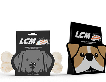Nova embalagem do brinquedo pet da marca LCM