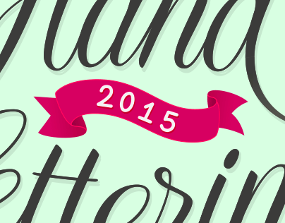 Hand Lettering 2015