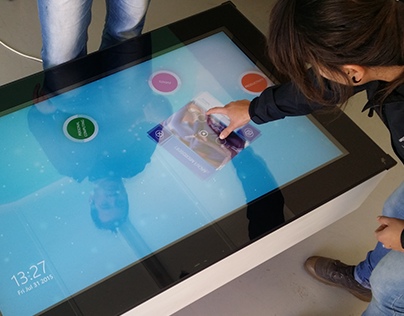 Microsoft Interactive Touch Coffee Table