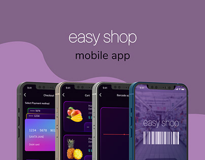 Mobile app. Scan the product. Payment.