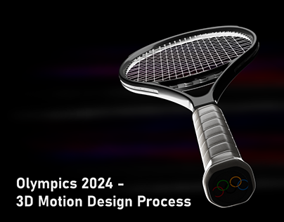 Olympics 2024 - 3D Motion Design Process