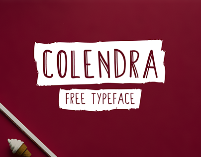 Colendra // free typeface