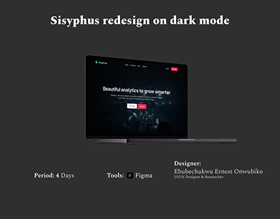 Sisyphus Dark mode redesign