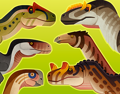 Theropod Evolution Poster