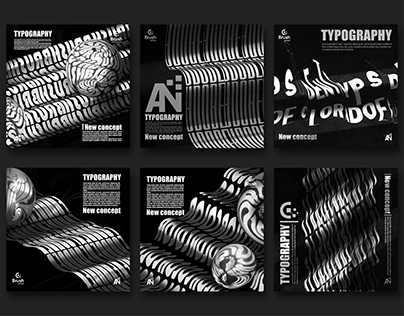 "Typography" Posters 2023