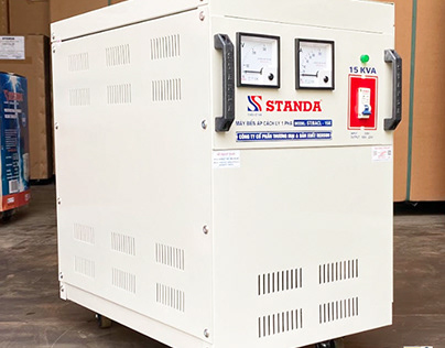 Biến áp cách ly Standa 15KVA điện áp 220V-220V-110V