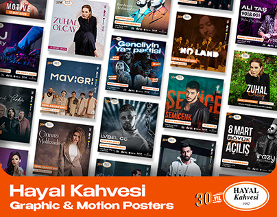 Hayal Kahvesi (Graphic & Motion Posters)