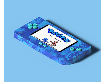 Blue Game Boy Concept