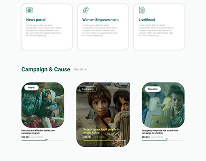 NGO website design