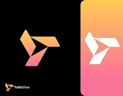 TaleDrive Logo - Brand Identity - Branding Logo Design
