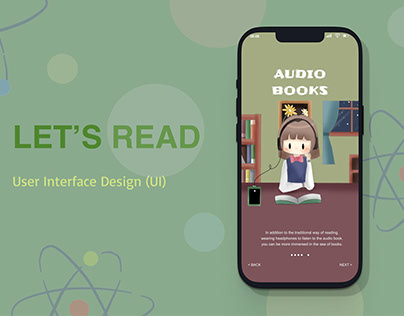 User Interface Design - Let's Read (Reading App)