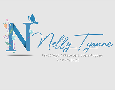 Criação de logo - Nelly Tyanne Psicóloga
