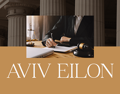 Personification website for Lawyer Aviv Eilon