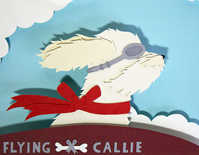 The Flying Callie: A Custom Pet Portrait