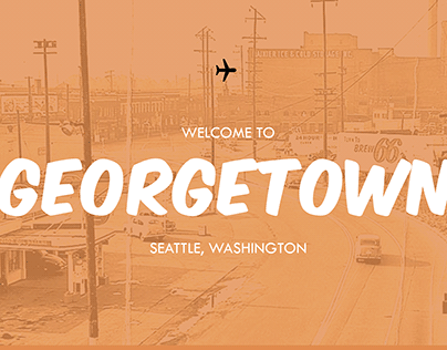 Welcome to Georgetown (2020) - Redesign Concept