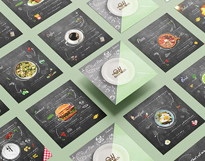 Project thumbnail - Branding Design | GreenWich. Café & Restaurant