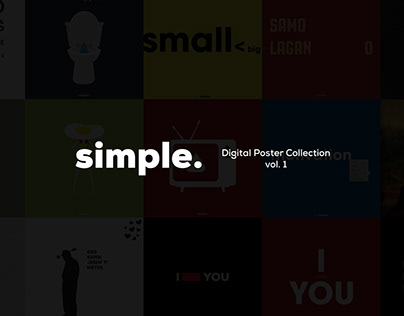 Poster Collection Vol. 1 | simple.